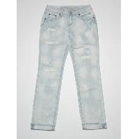 Girls dyed effect jean